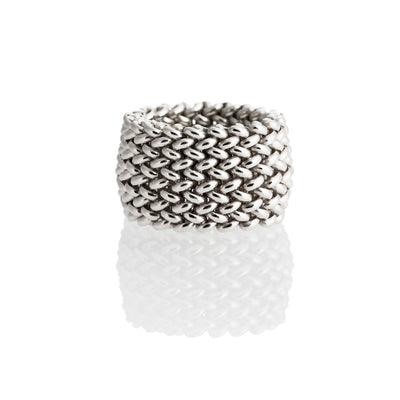 Anello Unoaerre Chicco Maxi Argento 925 Rodiato