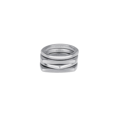 Anelli Breil New Tetra Set Acciaio