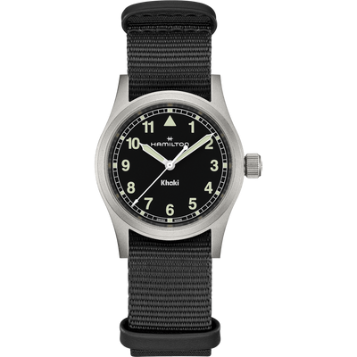 Orologio Hamilton Khaki Field Quartz 33mm Cinturino Nato