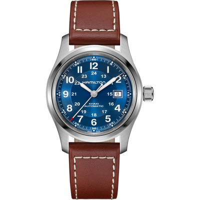 Orologio Hamilton Khaki Field Automatico 42mm Blu Navy