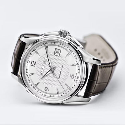 Orologio Hamilton Jazzmaster Viewmatic Automatico Pelle 40 mm H32515555 | ARVIMO Gioielli
