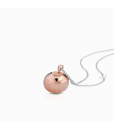 Ciondolo Suonamore Le Bebé le Lune Argento Oro Rosa SNM012 | ARVIMO Gioielli