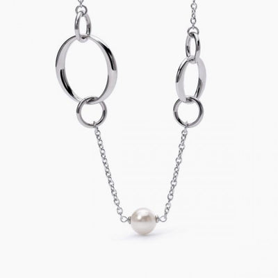 Collana 2jewels Acciaio Perla