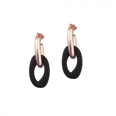 Orecchini Marcello Pane Rubber Argento 925