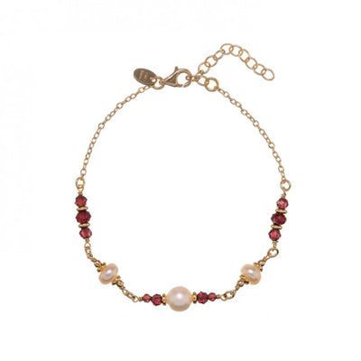 Bracciale Alisia Argento 925 Garnet