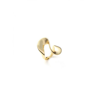 Anello Unoaerre Line Ottone Dorato