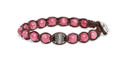 Bracciale Tamashii Giada Watermelon Ruota della Preghiera 6 mm