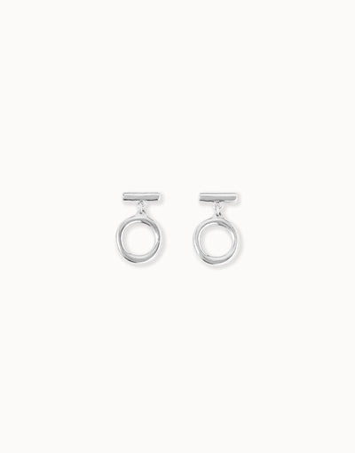 Orecchini UNOde50 On/Off Pendenti Bagno d'Argento PEN0689MTL0000U | ARVIMO Gioielli