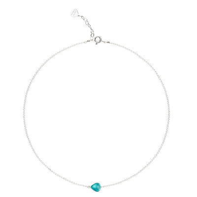 Girocollo Semino d'Amore Le Bleu Argento 925 Mediterraneo