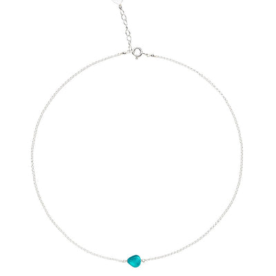 Girocollo Semino d'Amore Le Bleu Argento 925 Turchese