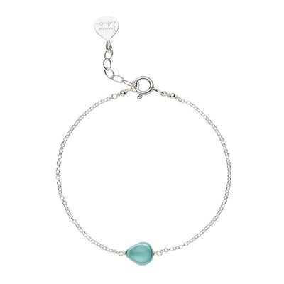 Bracciale Semino d'Amore Le Bleu Argento 925 Acquamarina