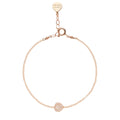 Bracciale Rosso Prezioso Argento 925 Semino D'amore Sparkling Pure White