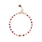 Bracciale Semino d'Amore Bacche Granato e Tormalina Rosa