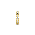 Anello Ti Sento Milano Signature Argento Dorato con Zirconi