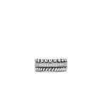 Anello Ti Sento Milano Argento Rodiato Struttura a Strati