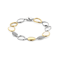 Bracciale Ti Sento Milano Argento Bicolore con Pietre e Zirconi
