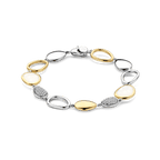 Bracciale Ti Sento Milano Argento Bicolore con Pietre e Zirconi