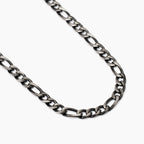 Collana 2Jewels Acciaio 316L PVD Nero Catena Figaro - vista 2