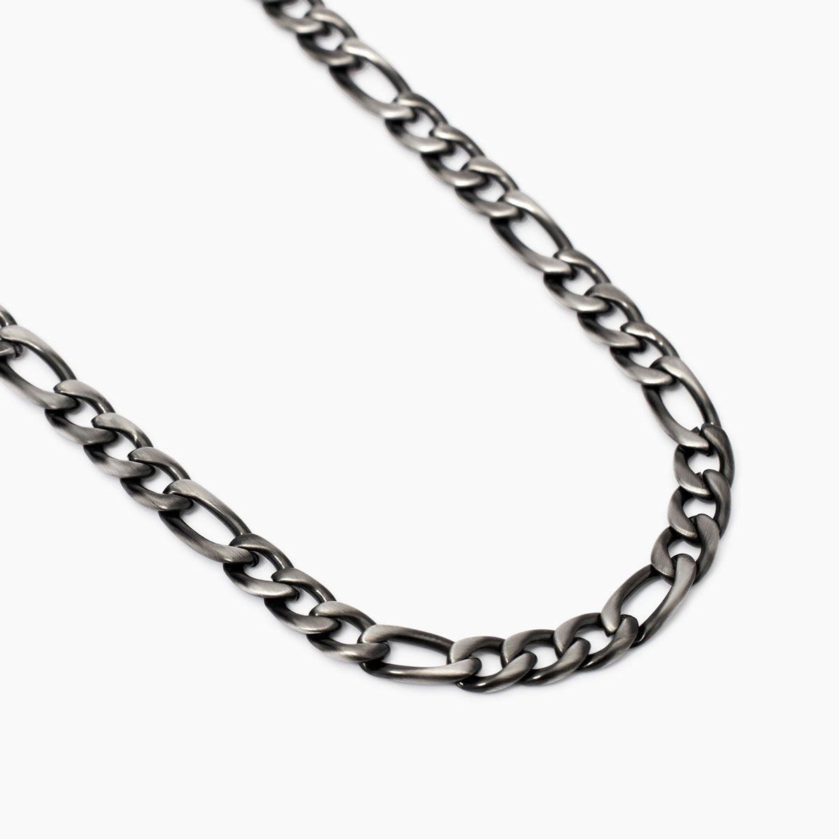 Collana 2Jewels Acciaio 316L PVD Nero Catena Figaro - vista 2