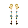 Orecchini Rosso Prezioso Euphoria Beat Argento 925 Giada