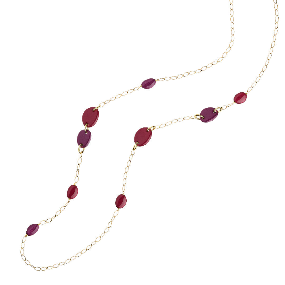 Collana Rosso Prezioso The Secret Garden Eden Karkadè
