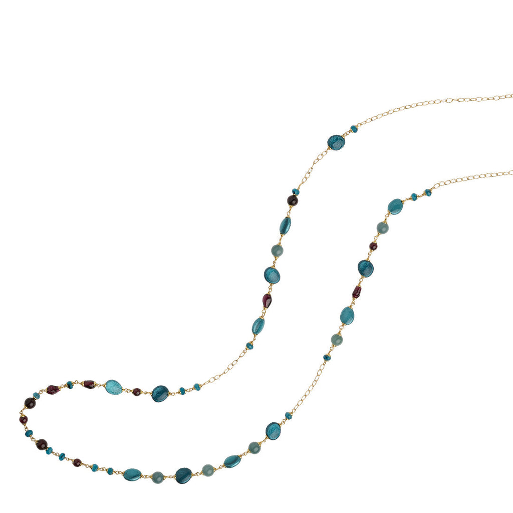 Collana Rosso Prezioso The Secret Garden Palmeto Ginepro