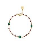 Bracciale Rosso Prezioso The Secret Garden Labirinto Malachite