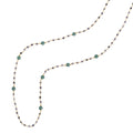 Collana Rosso Prezioso The Secret Garden Labirinto Giada