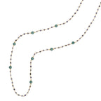 Collana Rosso Prezioso The Secret Garden Labirinto Giada