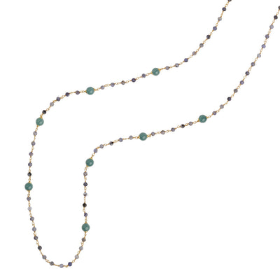 Collana Rosso Prezioso The Secret Garden Labirinto Giada