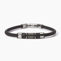 Bracciale 2Jewels Acciaio Nero e Silicone 232358 | ARVIMO Gioielli