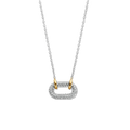 Collana Ti Sento Milano Signature Argento con Anello di Zirconi