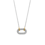 Collana Ti Sento Milano Signature Argento con Anello di Zirconi