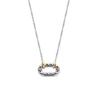 Collana Ti Sento Milano Signature Argento con Anello di Zirconi