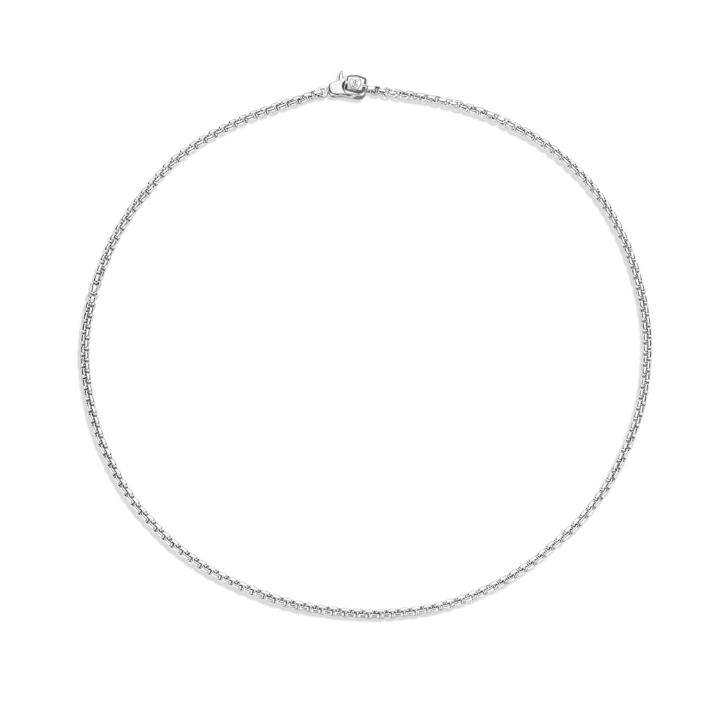 Collana Ti Sento Milano Catena Veneziana Argento 40 cm