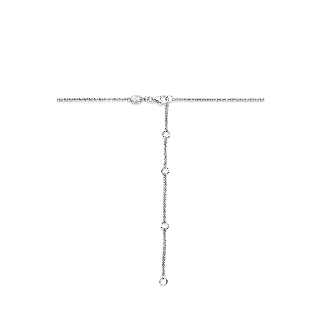Collana Ti Sento Milano Argento Bicolore ad Anelli Intrecciati