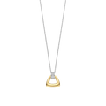 Collana Ti Sento Milano Vintage Argento Dorato con Triangolo
