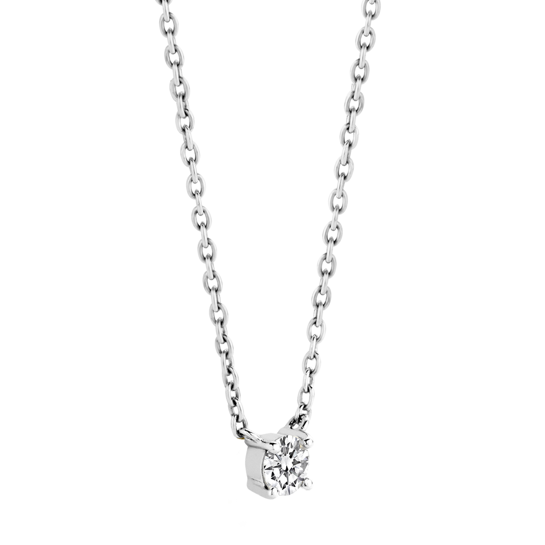 Collana Ti Sento Milano Classic Argento con Punto Luce