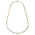 Collana Unoaerre Paperclip Ottone Dorato Lunga - packshot ufficiale