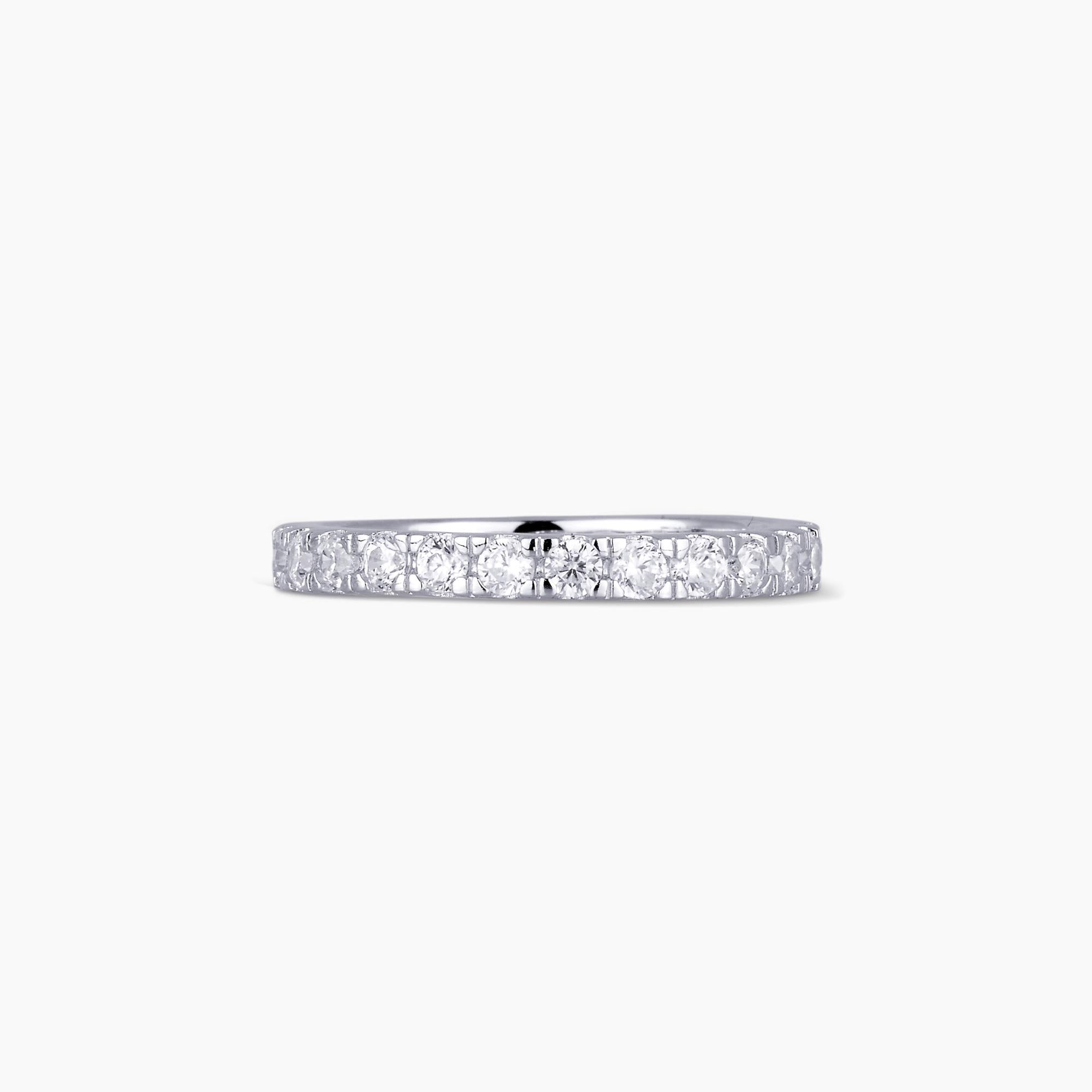 Anello Mabina Heritage Veretta di Zirconi Argento
