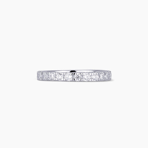 Anello Mabina Heritage Veretta di Zirconi Argento