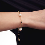 Bracciale Unoaerre con Perle Naturali - vista 2