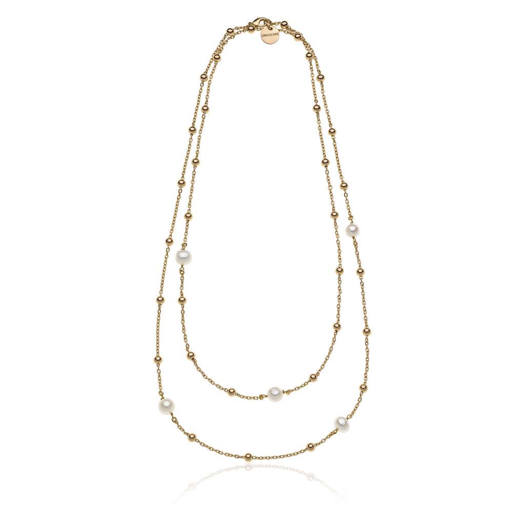 Collana Unoaerre Lunga con Perle Naturali - packshot ufficiale