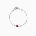 Bracciale Bambina Mabina Junior Fortunella Argento con Coccinella