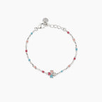 Bracciale Bambina Mabina Junior Cercami Argento con Quadrifoglio