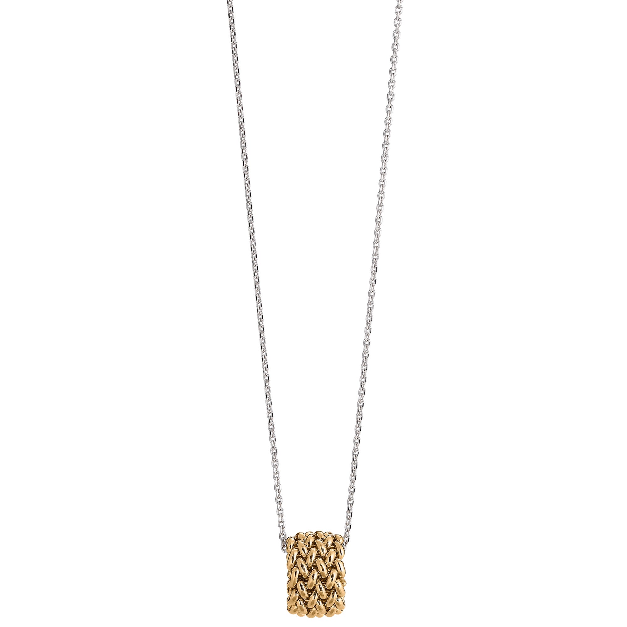 Collana Unoaerre Chicco Argento 925 Pendente Oro Rosa - packshot ufficiale