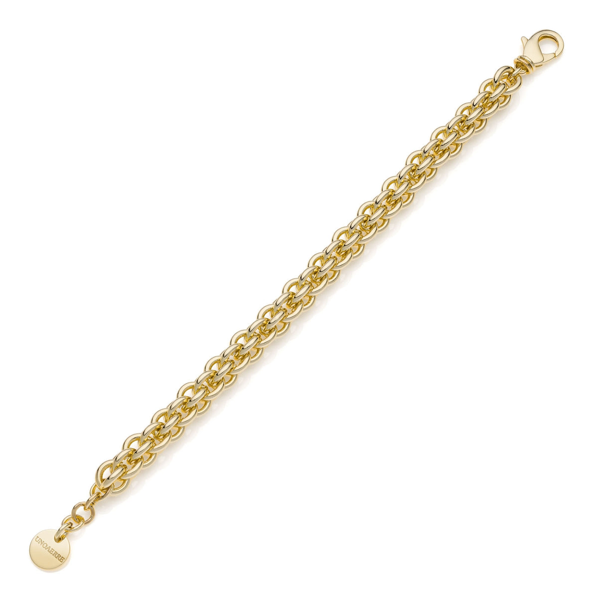 Bracciale Unoaerre Multifilo Rolò Dorato - vista 2