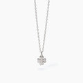 Girocollo Mabina Junior Cercami Argento 925 Quadrifoglio con Zirconi