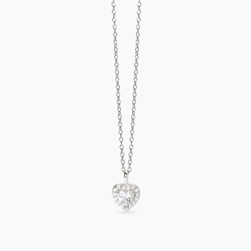 Girocollo Mabina Love Affair Cuore in Argento 925 con Zirconi