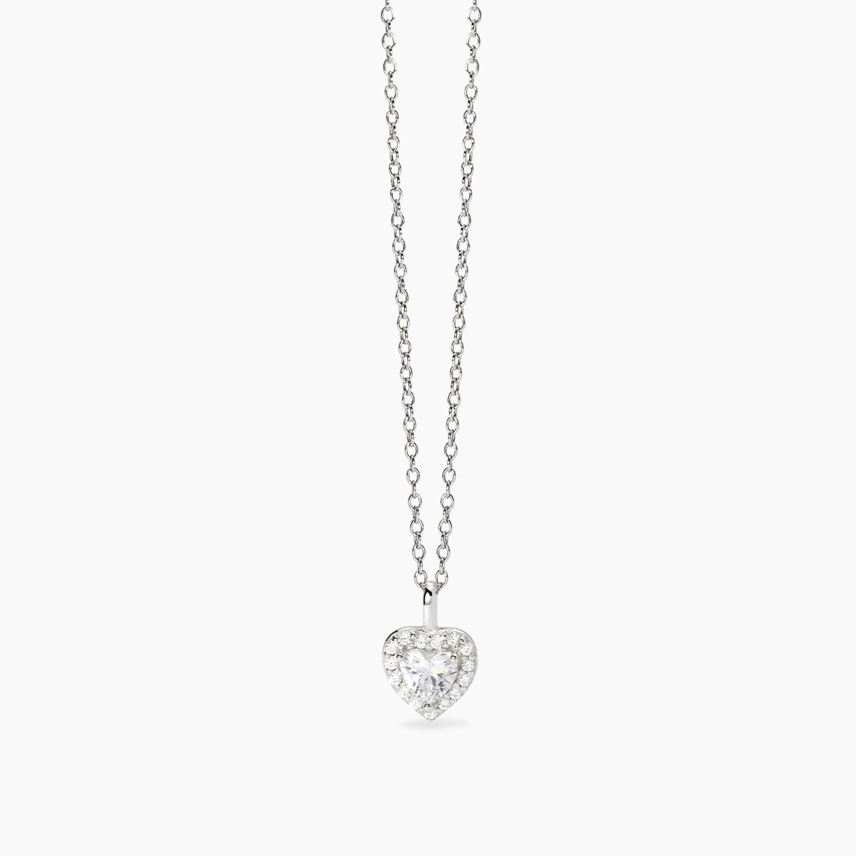 Girocollo Mabina Love Affair Cuore in Argento 925 con Zirconi